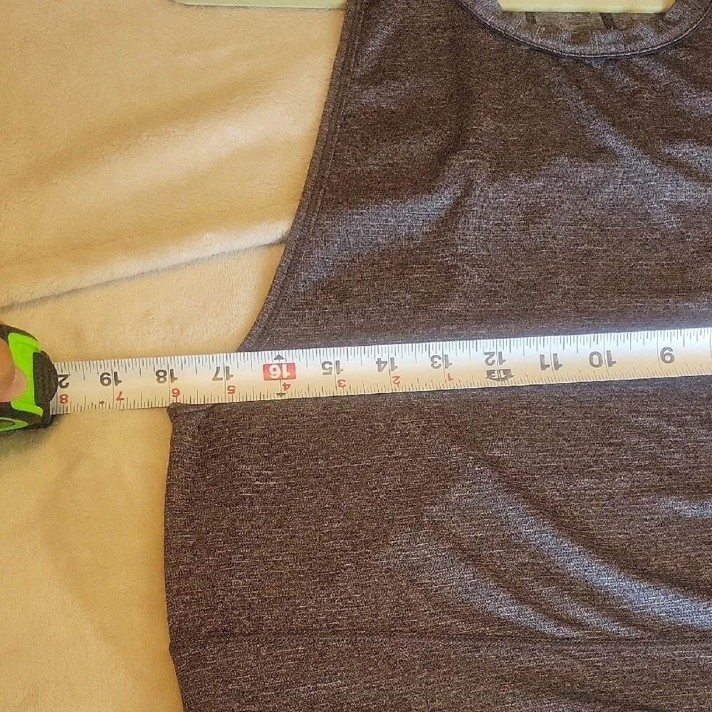 lululemon athletica Charcoal Muscle Tee
